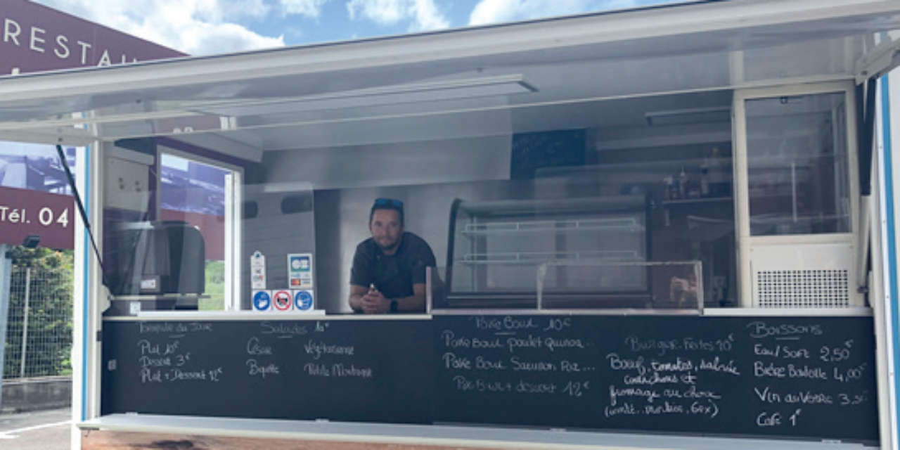 Un nouveau food-truck : L’Ain trépide à Montréal-la-Cluse