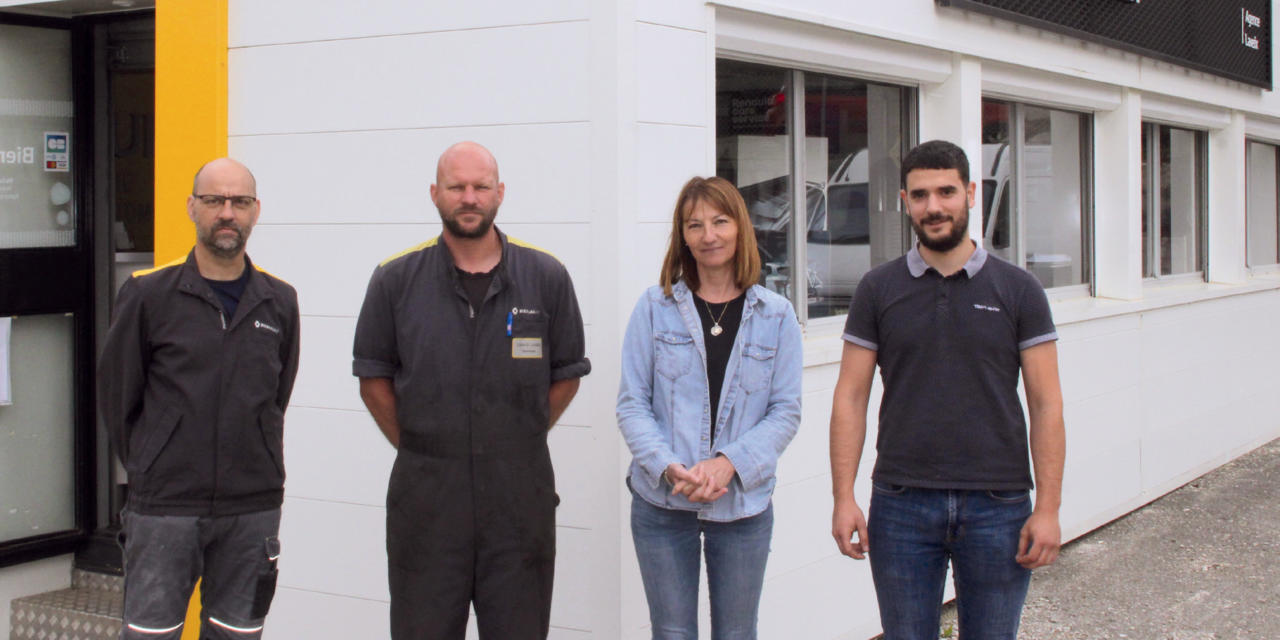 Lucas Blanc reprend le garage Laveix