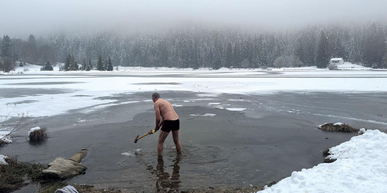 J’ai testé… La baignade en hiver au lac Genin