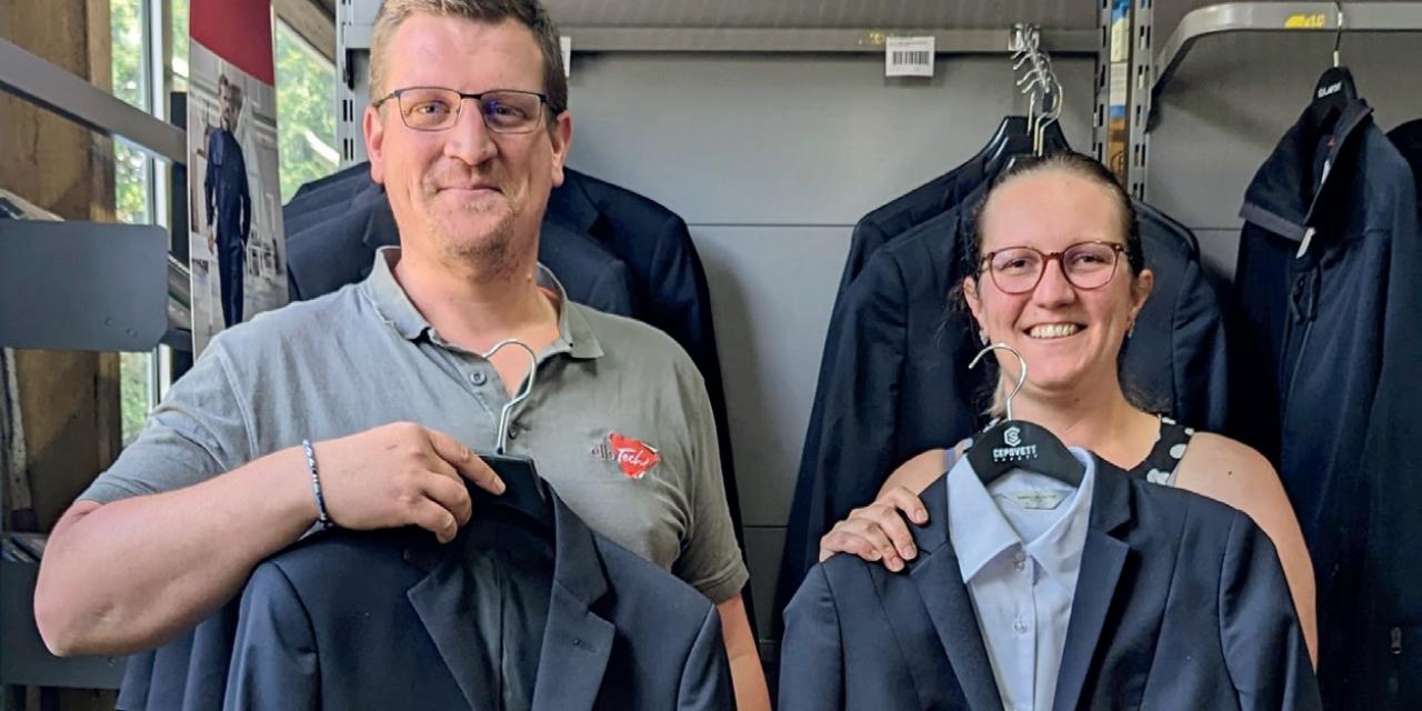 Elle’tech, retenue pour habiller les juges de gym aux JO