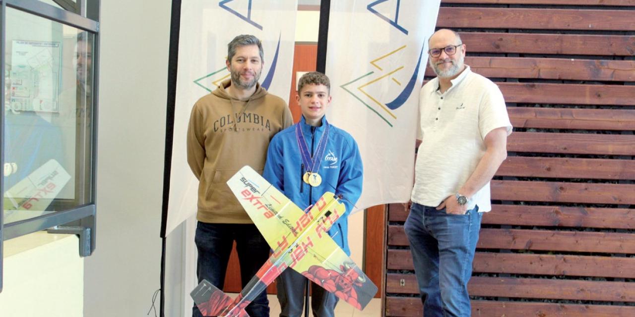 Aéromodélisme : Lucas Poncet, le nouveau champion du monde junior