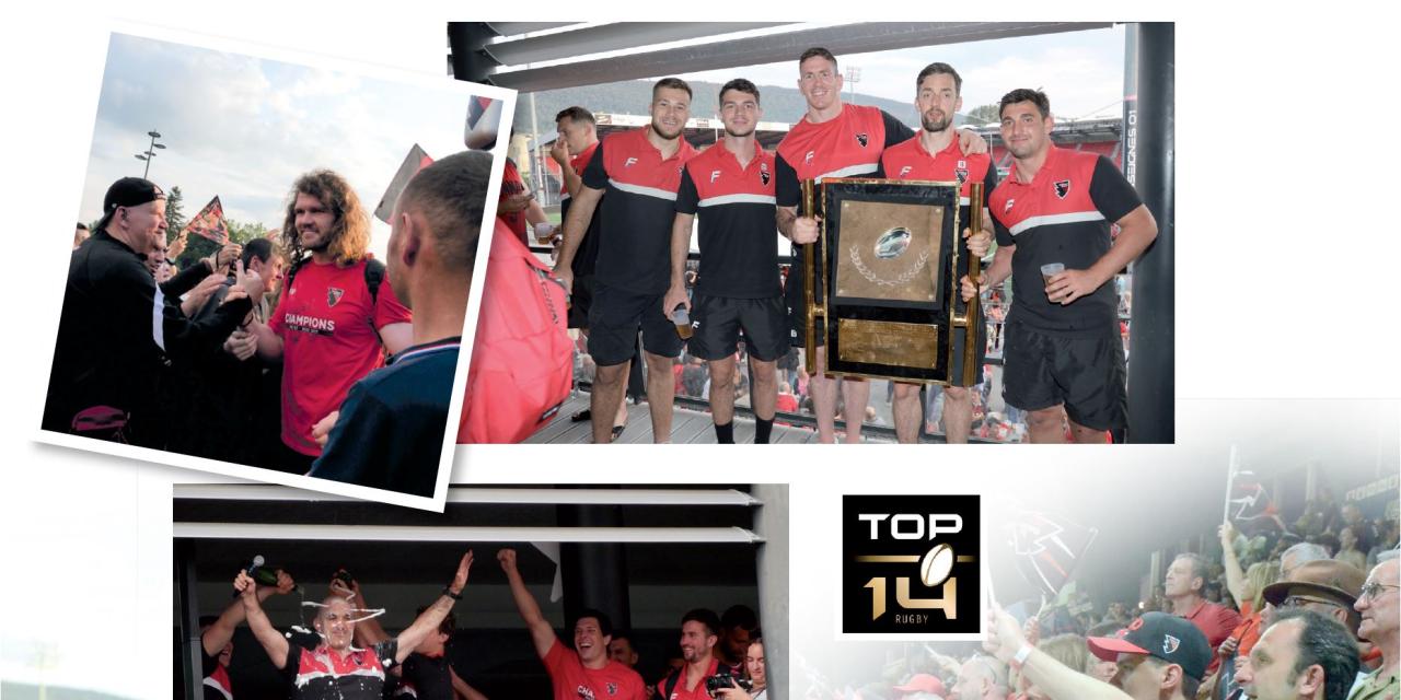 Retour en images : Oyonnax Rugby en TOP 14 !