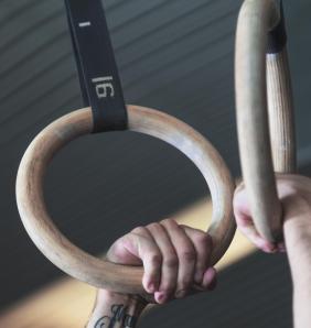 crop hands gymnastic rings