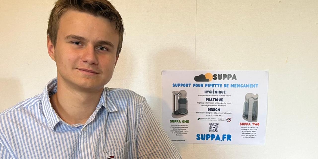 Quand jeunesse rime avec innovation : l&rsquo;invention géniale de Baptiste Vanotti