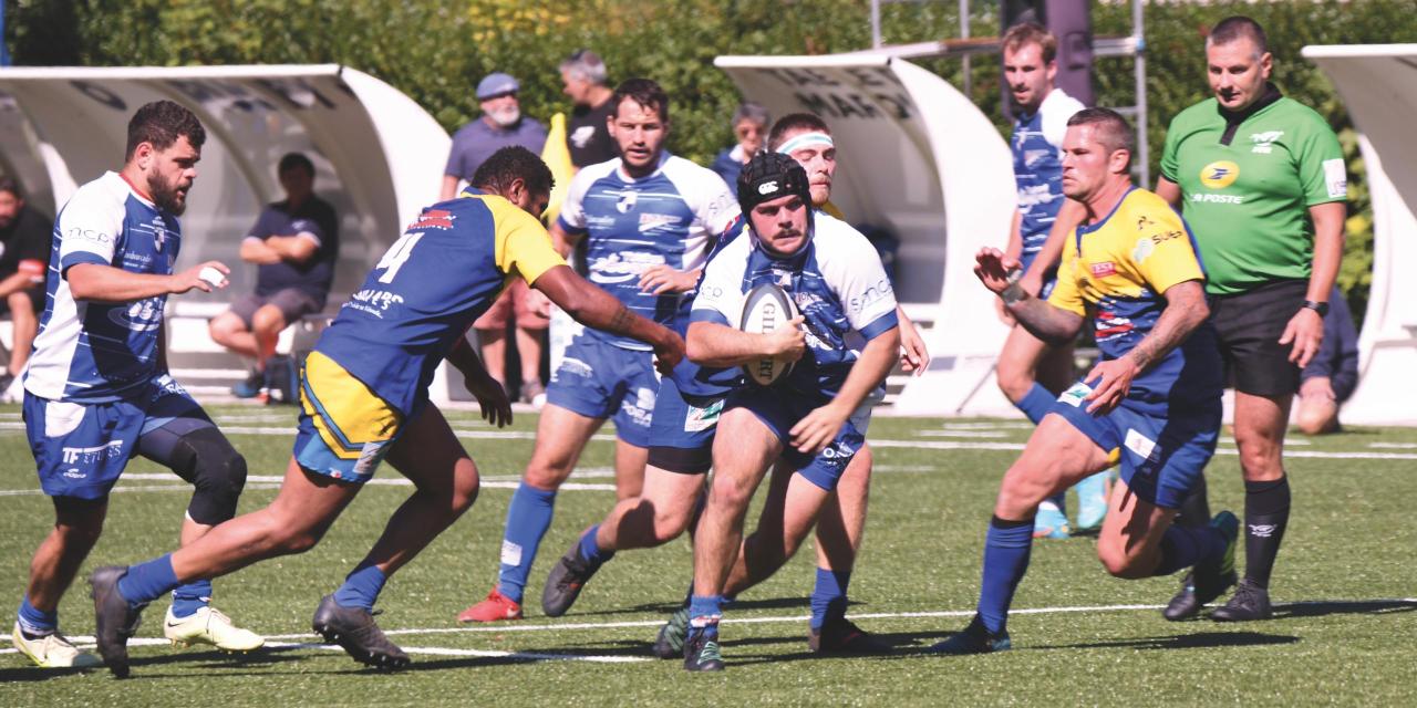 Nantua rugby dans la cour des grands