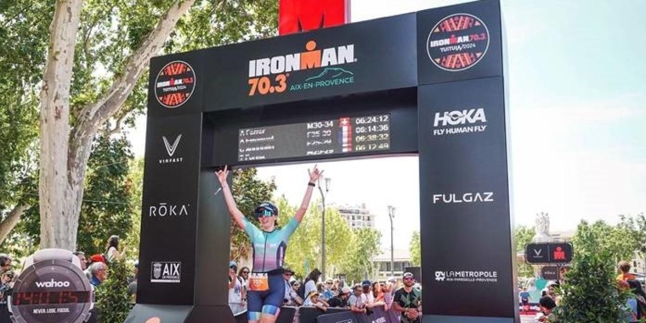 À fond vers les championnats du monde Ironman 70.3 pour Clara Andriollo