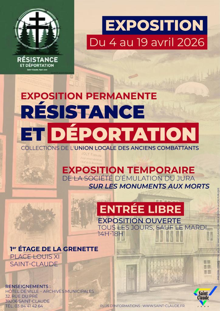 affiche resistance et deportation