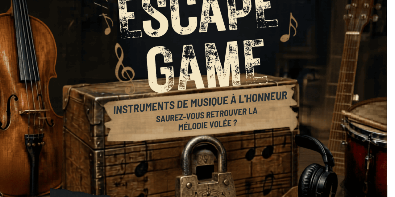 Fête du Conservatoire : un escape game autour de la musique