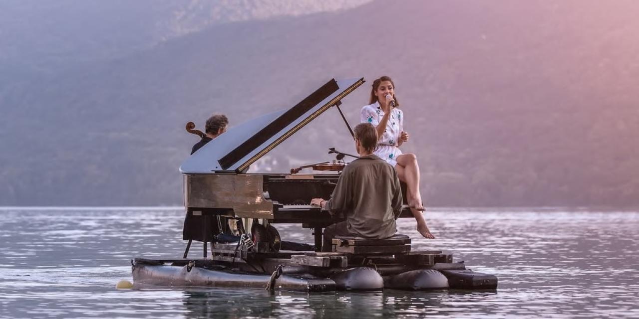 « Le PianO du lac » : le vaisseau Cosmodromo fait étape à Nantua les 23 et 24 juillet