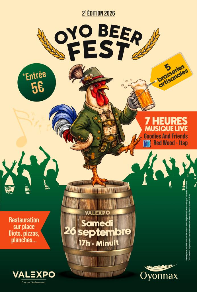 affiche oyo beer fest 2026